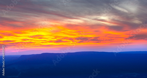 Sunset in the Great Smokey Mountains © Furnell ArtWerks