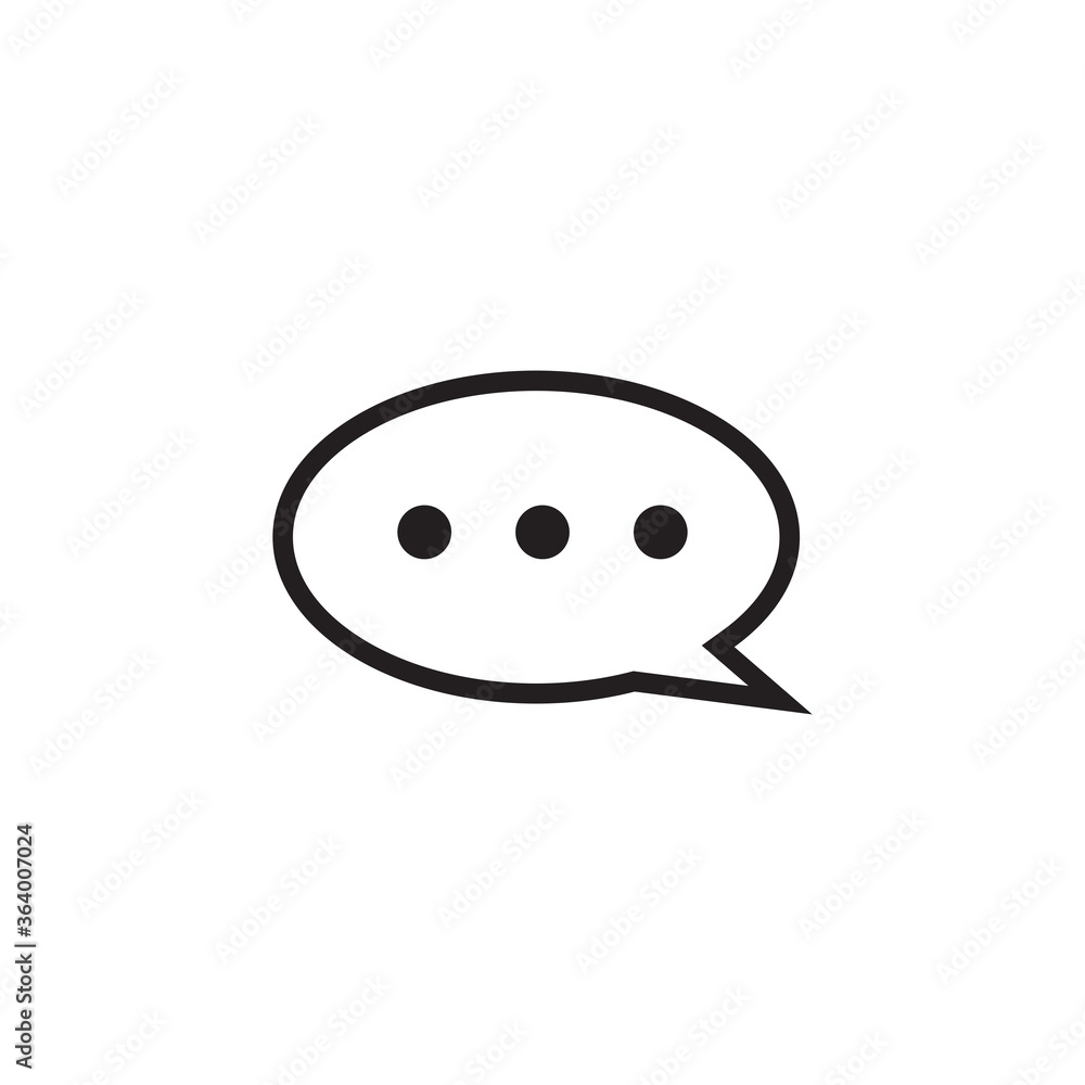chat bubbles icon , contact icon vector chat bubbles icon , contact icon vector