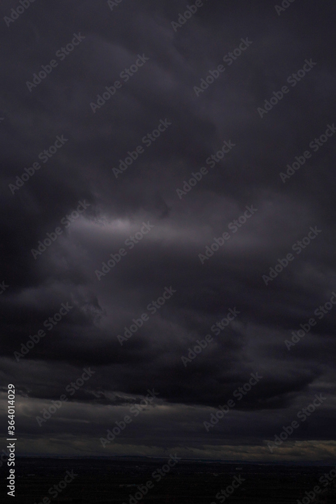 Clouds in Dramatic dark sky. Cloudy sky background.Spain Clouds in Dramatic dark sky. Cloudy sky background.Spain
