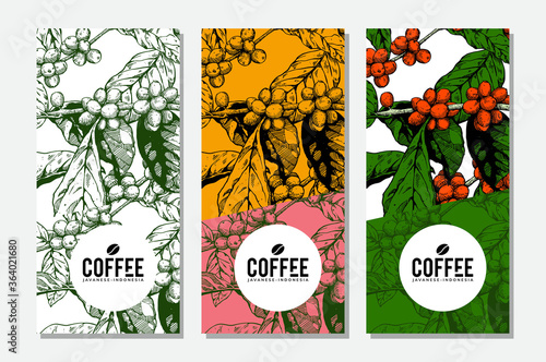 coffee banner template design