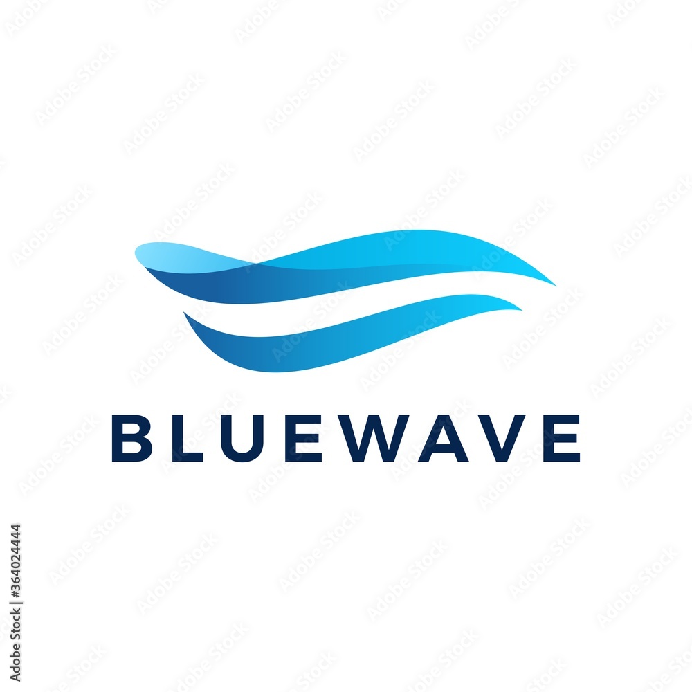 blue wave water ocean logo vector icon illustration blue wave water ocean logo vector icon illustration