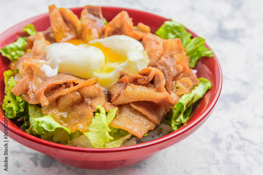 スタミナ回復 豚丼 スタミナ回復 豚丼