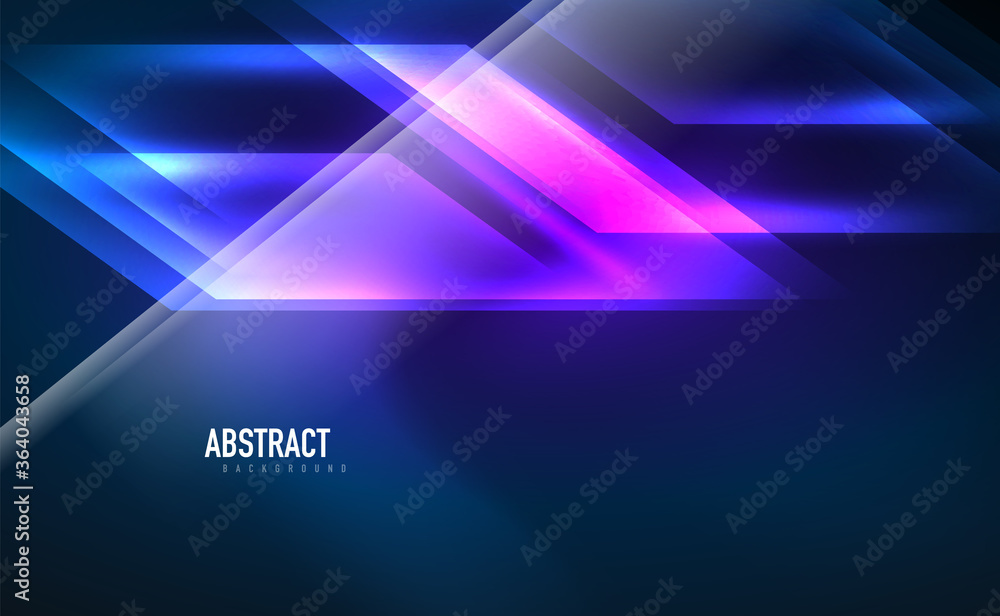 Dynamic neon shiny abstract background. Trendy abstract layout template for business or technology presentation, internet poster or web brochure cover, wallpaper Dynamic neon shiny abstract background. Trendy abstract layout template for business or technology presentation, internet poster or web brochure cover, wallpaper