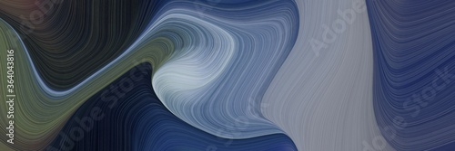art decorative waves graphic with dim gray, dark gray and very dark blue colors. can be used as poster, card or background graphic