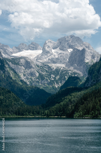 Österreiche Bergsee Gosausee Dachstein