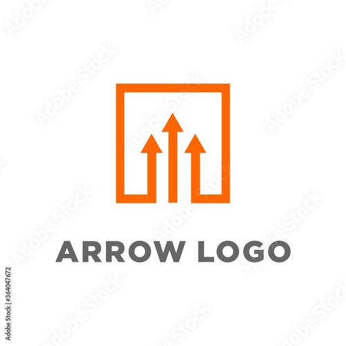 Arrows vector illustration icon Logo Template design