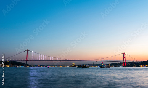 15 July Martyrs Bridge in Istanbul.