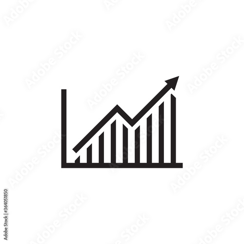 chart icon , business and finance icon