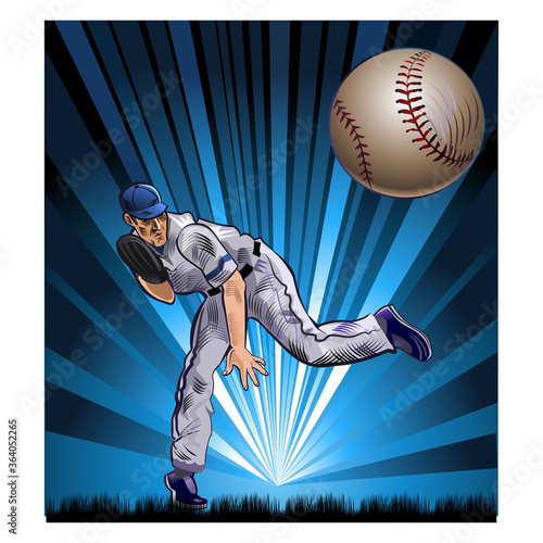 players in baseball. Square shot.