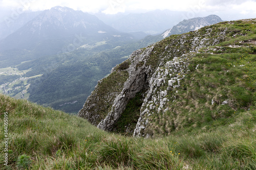 Mountains in the Dead Mountains (Totes Gebirge) in Austria 