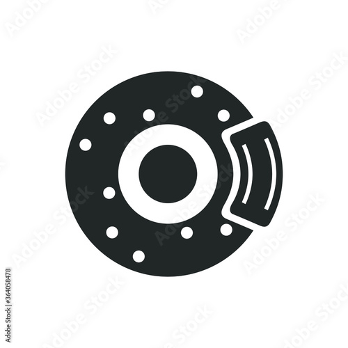 Disc brake icon