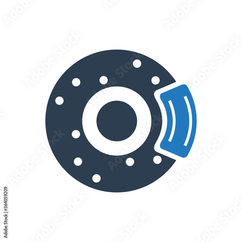 Disc brake icon