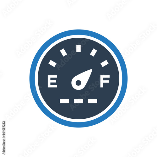 Fuel gauge icon