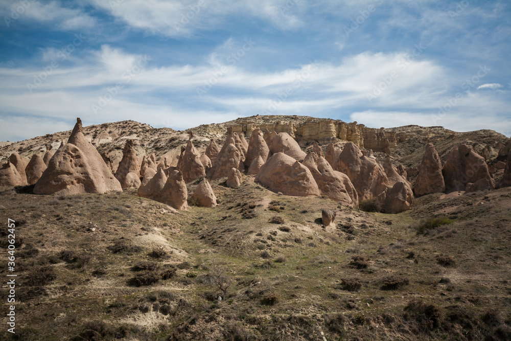 Fototapeta premium Cappadocia Landscape, Turkey, UNESCO World Heritage Site