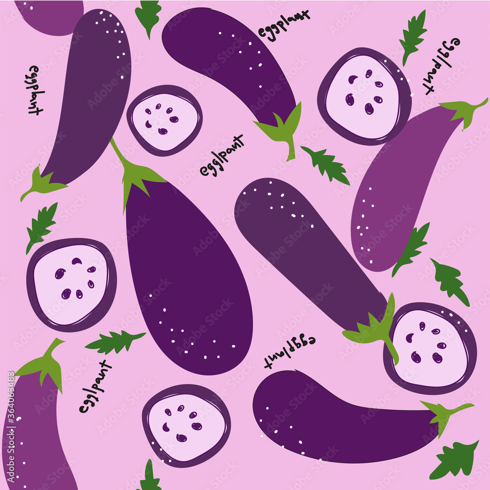 eggplant pattern background. Purple tone pattern eggplant pattern background. Purple tone pattern