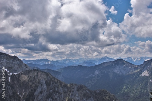 Cloudy View on the Alps © Matthias