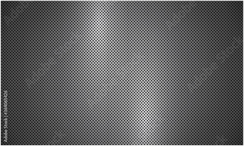 Steel metal background with perforation. illustration. Raster version