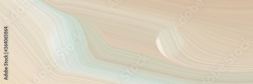 abstract dynamic banner design with pastel gray, lavender and antique white colors. fluid curved flowing waves and curves for poster or canvas
