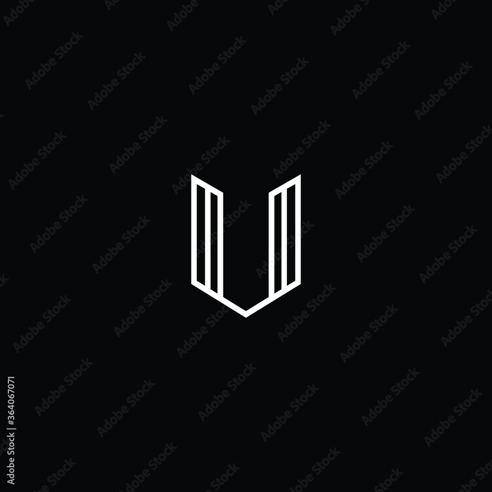 Minimal elegant monogram art logo. Outstanding professional trendy awesome artistic NV VN initial based Alphabet icon logo. Premium Business logo white color on black background Minimal elegant monogram art logo. Outstanding professional trendy awesome artistic NV VN initial based Alphabet icon logo. Premium Business logo white color on black background