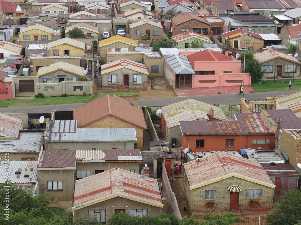 Fototapeta premium Soweto, Johannesburg, South Africa