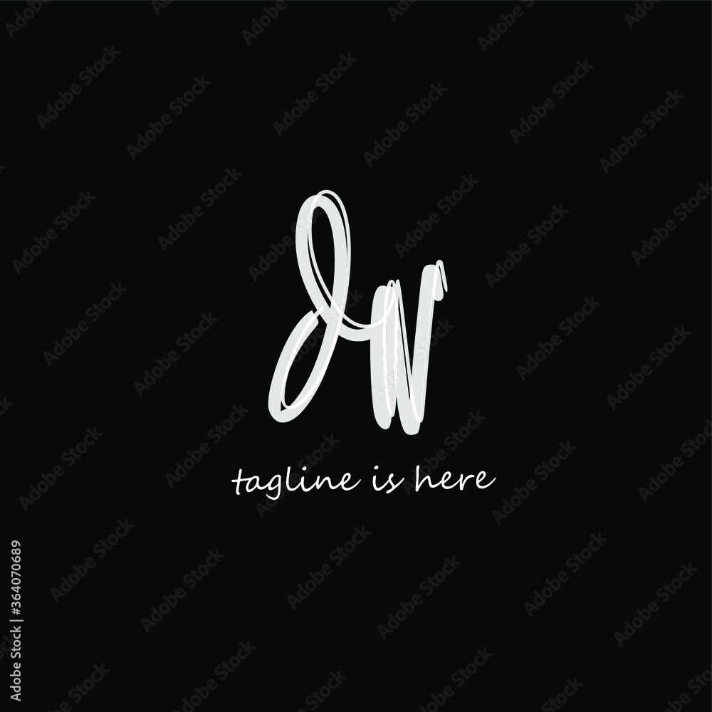 dn initial letter handwriting and signature logo dn initial letter handwriting and signature logo
