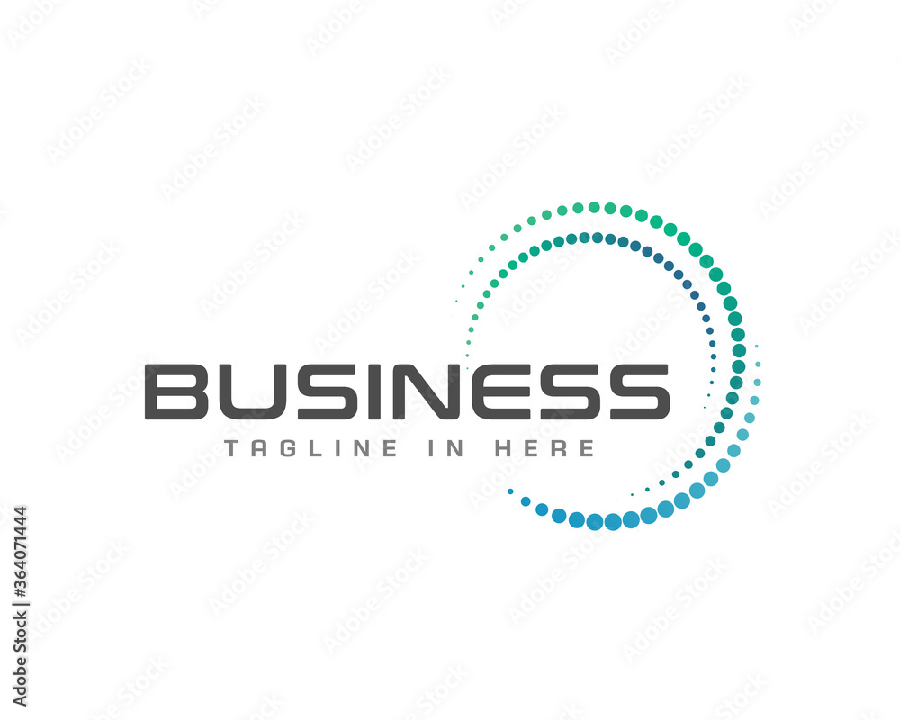 Abstract circle circular tech internet business logo symbol design illustration Abstract circle circular tech internet business logo symbol design illustration