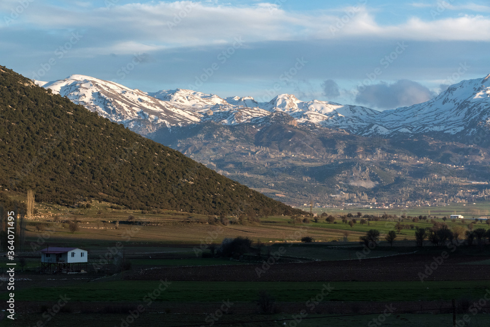 Mountain landscape in Turkey