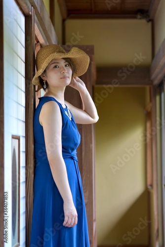 和室の廊下と浴衣女性stock Photo Adobe Stock 和室の廊下と浴衣女性stock Photo Adobe Stock