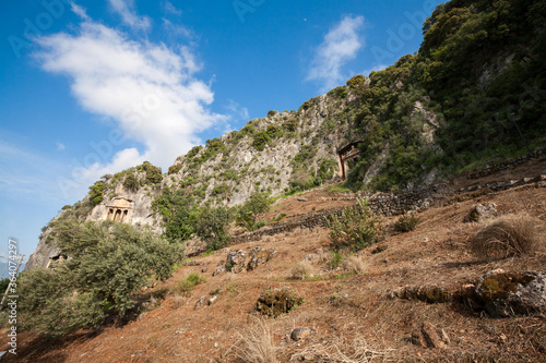 Tomb of Amyntas, Fethiye, Turkey photo