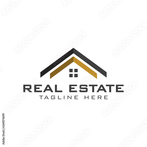 Real estate logo template