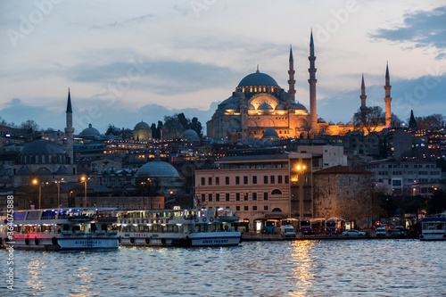 Cityscape of Istanbul Turkey