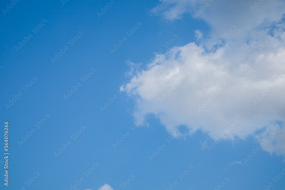 abstract clouds against a background of blue sky