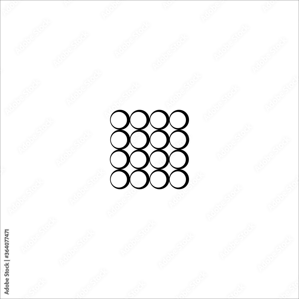 Black-white balloons icon. Billiard balls eps ten Black-white balloons icon. Billiard balls eps ten