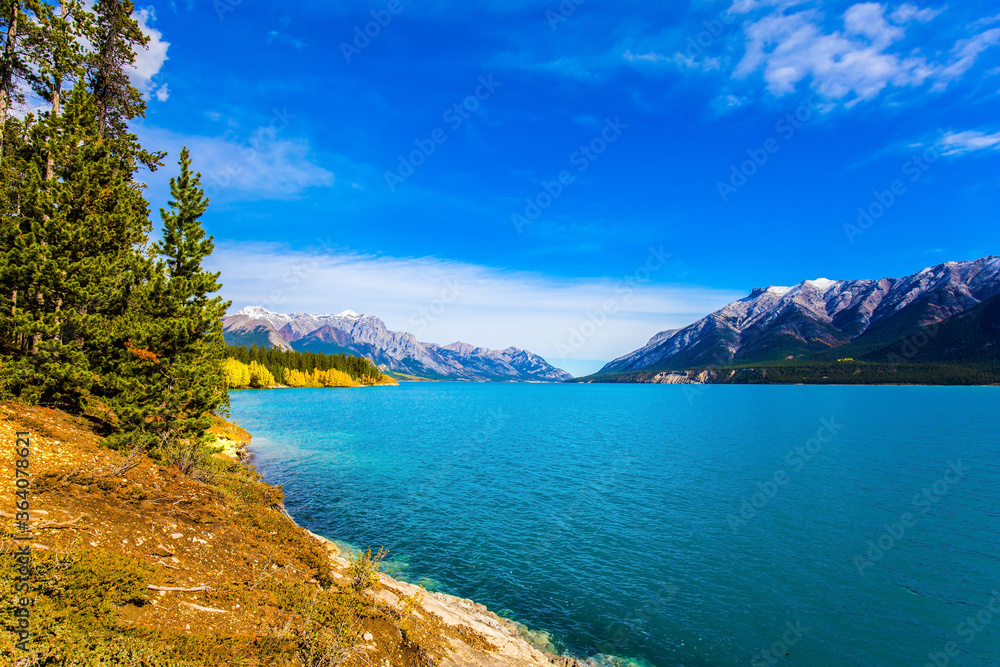 Turquoise Abraham Lake