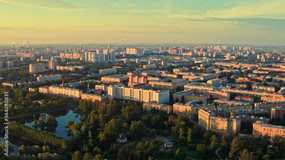 Aerial view of St. Petersburg 129 Aerial view of St. Petersburg 129