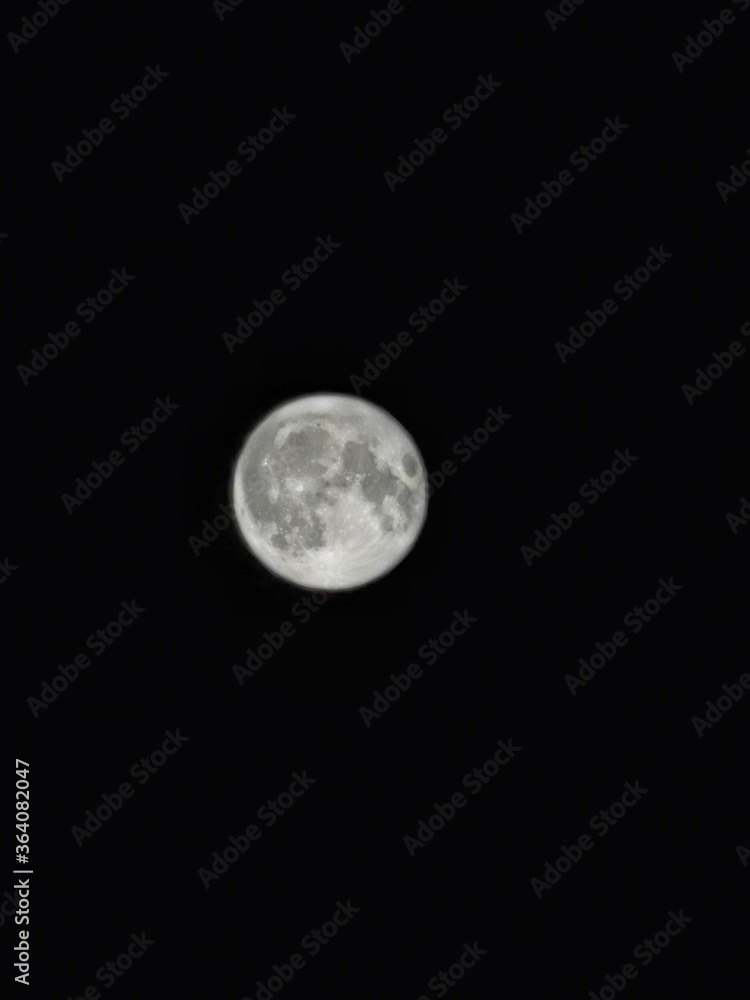 Obraz premium full moon in the night sky