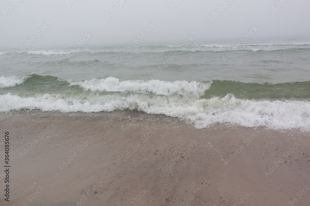 Beach on the Baltic Sea in Poland Beach on the Baltic Sea in Poland
