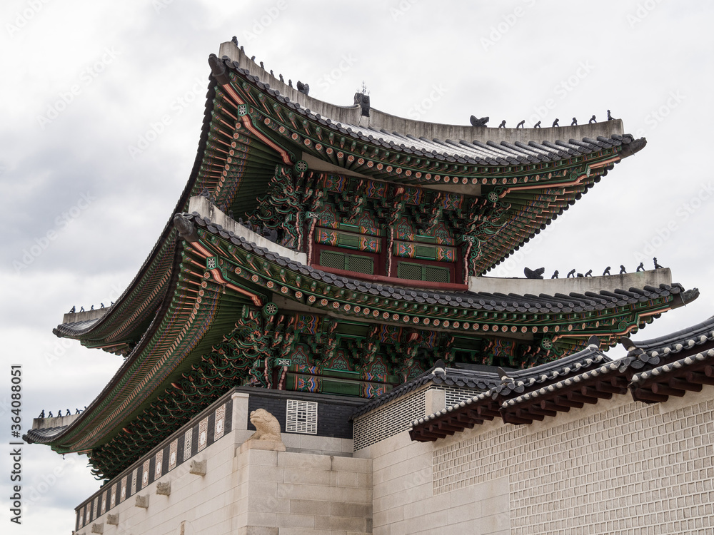 Gwanhwamoon (The gate of palace in Seoul) Gwanhwamoon (The gate of palace in Seoul)