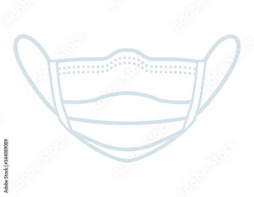 Face mask - front view