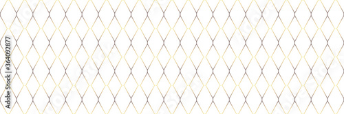 geometric luxury vector abstract diamond gold seamless pattern on white background stock great for packaging design, wrapping paper, luxury products, textile, wallpapers and Christmas designs