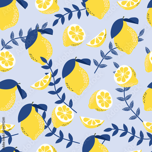 Citrus fruit pattern