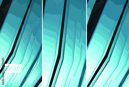 Vector abstract technology digital hi tech background, 3D illustration
