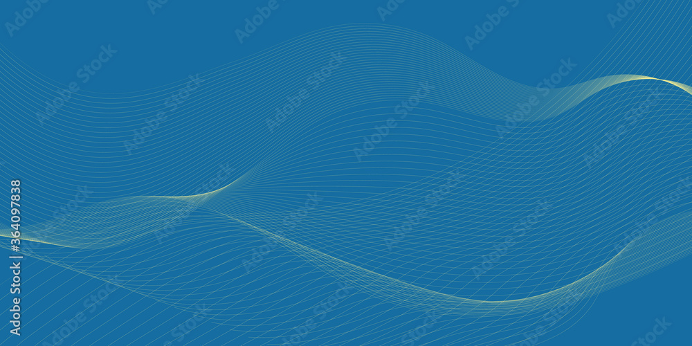 Wave lines on black background. Vector EPS10 Wave lines on black background. Vector EPS10