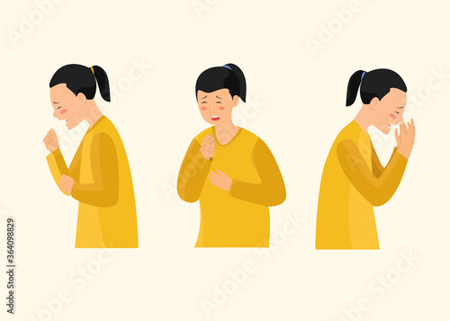 Coughing women get sick