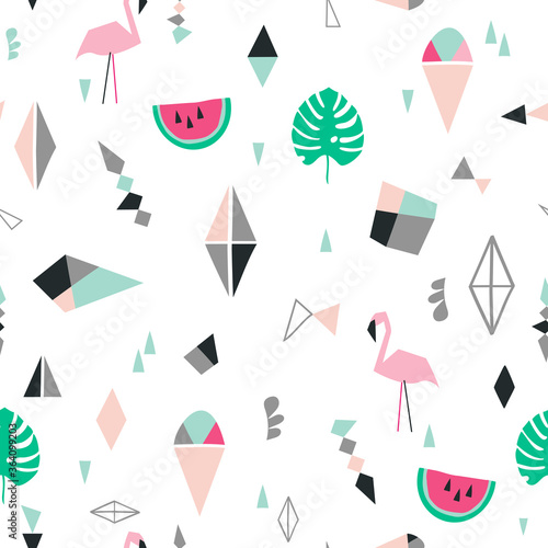 Seamless repeating pattern. Good for paper, poster, textile, greeting card design.