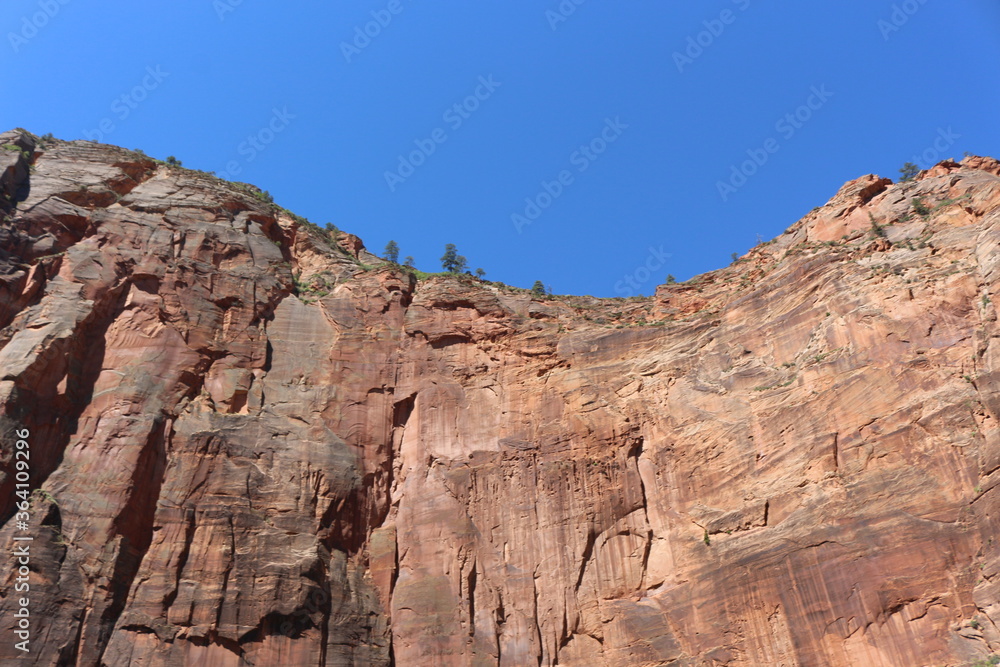 scenic Trails in Zion National Park, Utah