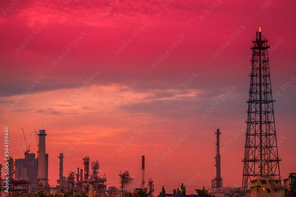 Blurred natural background of the morning sunshine along the river, breathtaking views (cargo ship, oil refinery), boat transportation Blurred natural background of the morning sunshine along the river, breathtaking views (cargo ship, oil refinery), boat transportation