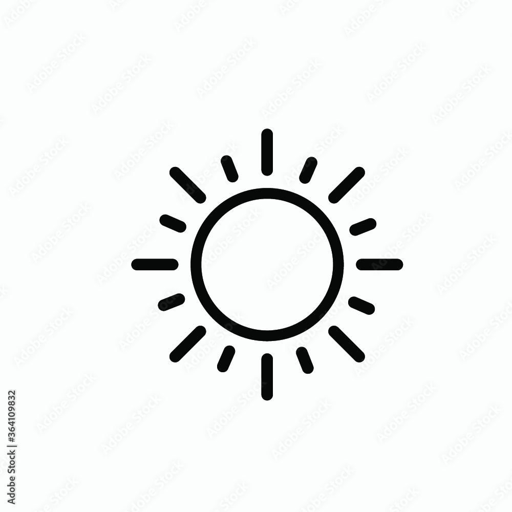 sunset icon vector