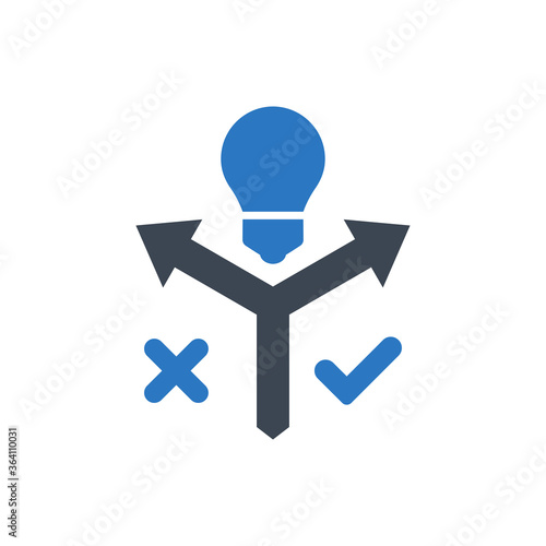 Tactics Icon. strategy, plan, planning (vector illustration)