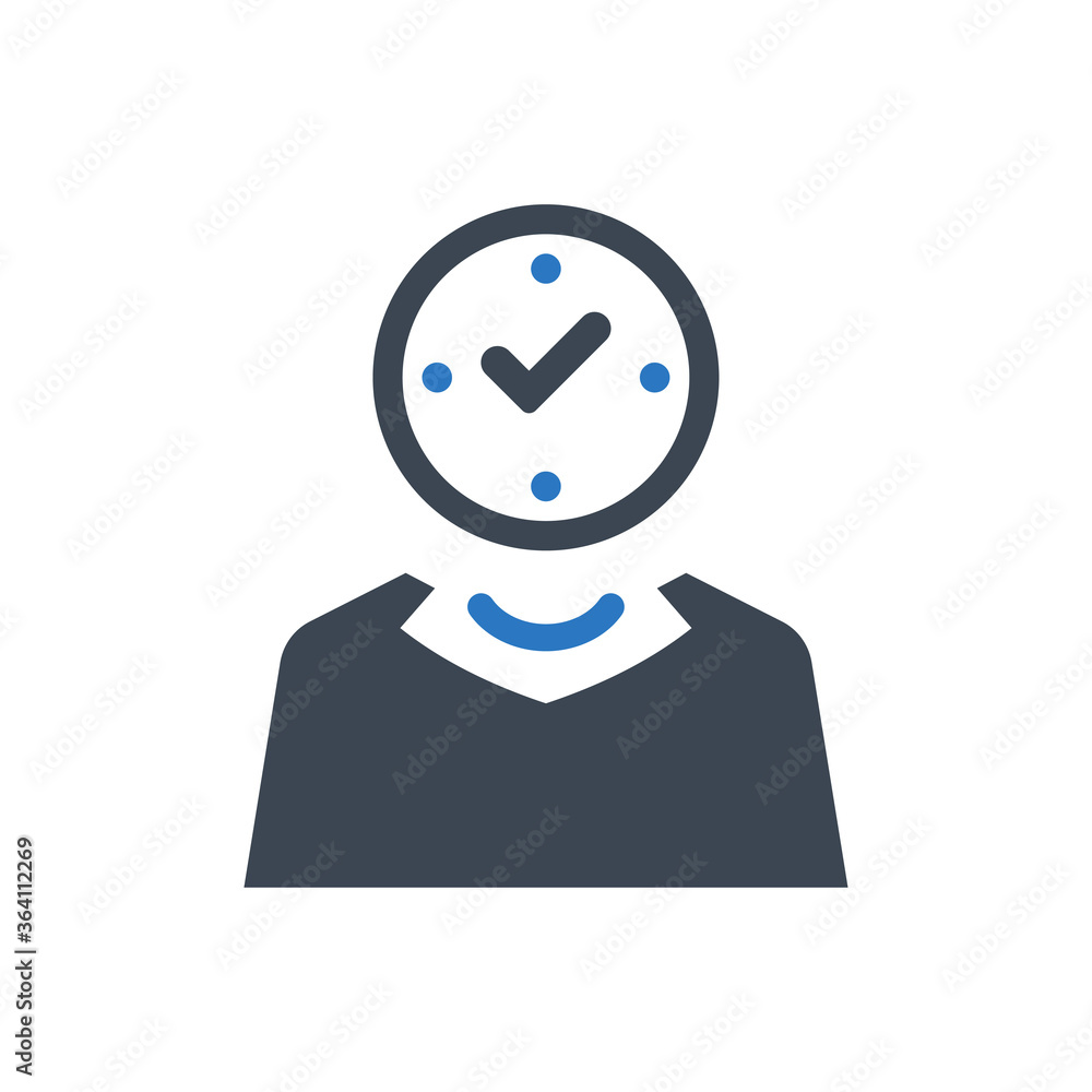 Business Schedule Icon. management, time (vector illustration) Business Schedule Icon. management, time (vector illustration)